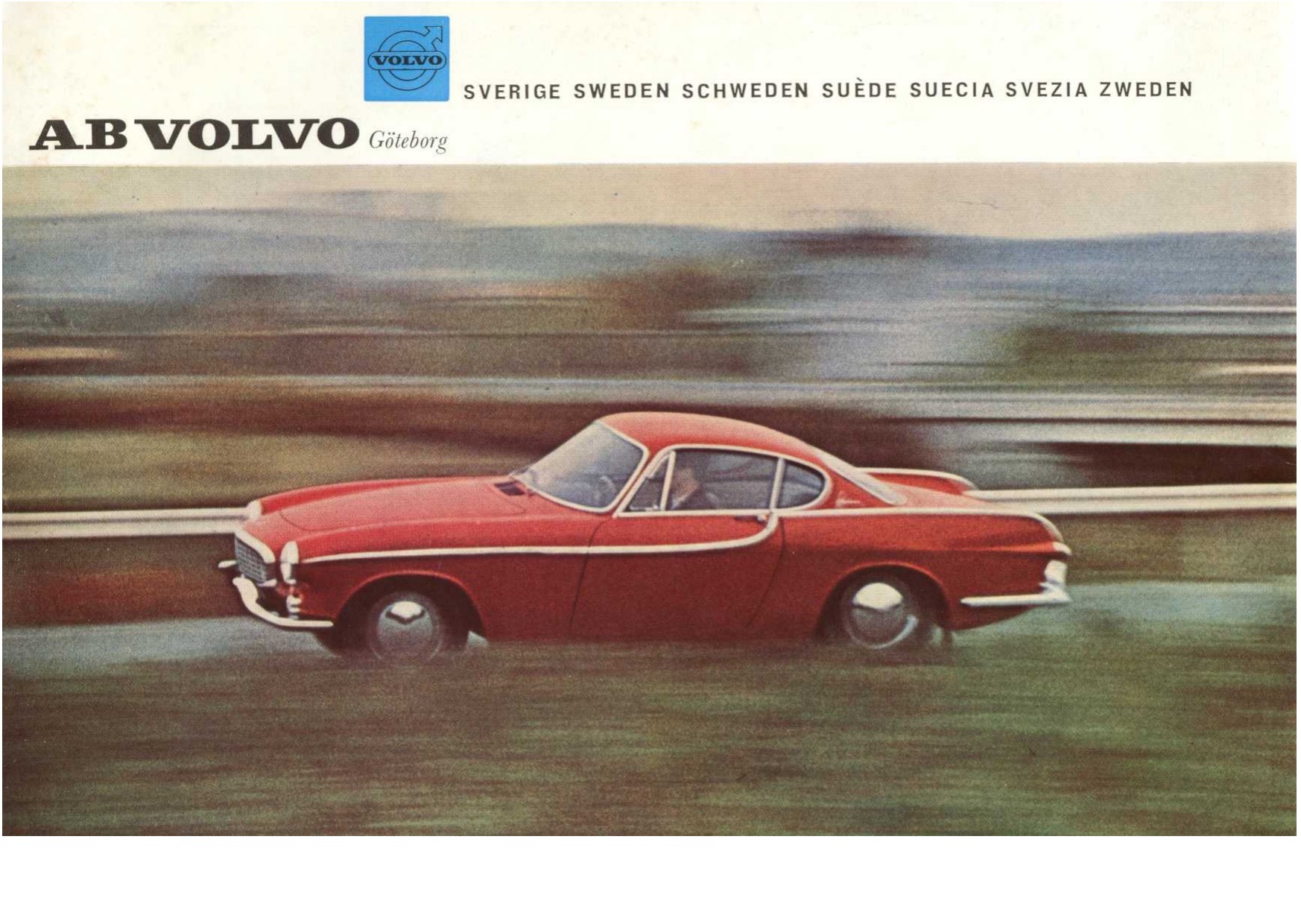1962 Volvo P1800 Brochure Page 3
